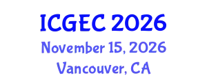 International Conference on Gastroenterology, Endoscopy and Colonoscopy (ICGEC) November 15, 2026 - Vancouver, Canada