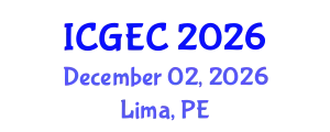 International Conference on Gastroenterology, Endoscopy and Colonoscopy (ICGEC) December 02, 2026 - Lima, Peru