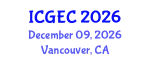 International Conference on Gastroenterology, Endoscopy and Colonoscopy (ICGEC) December 09, 2026 - Vancouver, Canada