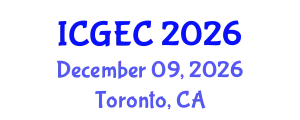 International Conference on Gastroenterology, Endoscopy and Colonoscopy (ICGEC) December 09, 2026 - Toronto, Canada