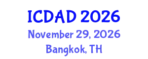 International Conference on Dementia and Alzheimer's Disease (ICDAD) November 29, 2026 - Bangkok, Thailand