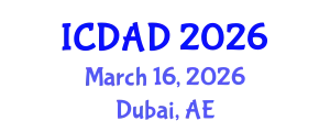 International Conference on Dementia and Alzheimer's Disease (ICDAD) March 16, 2026 - Dubai, United Arab Emirates