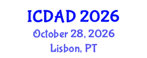 International Conference on Dementia and Alzheimer's Disease (ICDAD) October 28, 2026 - Lisbon, Portugal