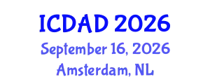 International Conference on Dementia and Alzheimer's Disease (ICDAD) September 16, 2026 - Amsterdam, Netherlands