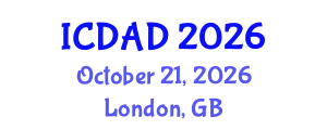 International Conference on Dementia and Alzheimer's Disease (ICDAD) October 21, 2026 - London, United Kingdom
