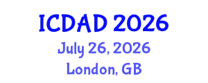 International Conference on Dementia and Alzheimer's Disease (ICDAD) July 26, 2026 - London, United Kingdom
