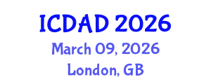 International Conference on Dementia and Alzheimer's Disease (ICDAD) March 09, 2026 - London, United Kingdom