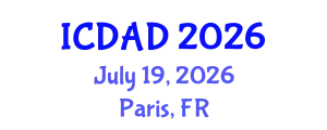 International Conference on Dementia and Alzheimer's Disease (ICDAD) July 19, 2026 - Paris, France