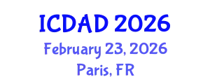 International Conference on Dementia and Alzheimer's Disease (ICDAD) February 23, 2026 - Paris, France