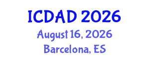 International Conference on Dementia and Alzheimer's Disease (ICDAD) August 16, 2026 - Barcelona, Spain