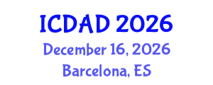 International Conference on Dementia and Alzheimer's Disease (ICDAD) December 16, 2026 - Barcelona, Spain