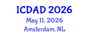 International Conference on Dementia and Alzheimer's Disease (ICDAD) May 11, 2026 - Amsterdam, Netherlands