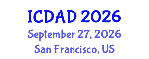 International Conference on Dementia and Alzheimer's Disease (ICDAD) September 27, 2026 - San Francisco, United States