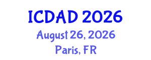 International Conference on Dementia and Alzheimer's Disease (ICDAD) August 26, 2026 - Paris, France