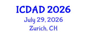 International Conference on Dementia and Alzheimer's Disease (ICDAD) July 29, 2026 - Zurich, Switzerland