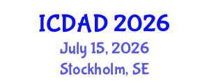 International Conference on Dementia and Alzheimer's Disease (ICDAD) July 15, 2026 - Stockholm, Sweden