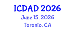 International Conference on Dementia and Alzheimer's Disease (ICDAD) June 15, 2026 - Toronto, Canada