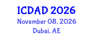 International Conference on Dementia and Alzheimer's Disease (ICDAD) November 08, 2026 - Dubai, United Arab Emirates