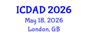International Conference on Dementia and Alzheimer's Disease (ICDAD) May 18, 2026 - London, United Kingdom