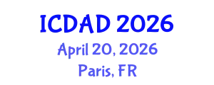 International Conference on Dementia and Alzheimer's Disease (ICDAD) April 20, 2026 - Paris, France