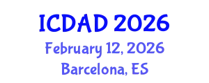 International Conference on Dementia and Alzheimer's Disease (ICDAD) February 12, 2026 - Barcelona, Spain