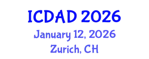 International Conference on Dementia and Alzheimer's Disease (ICDAD) January 12, 2026 - Zurich, Switzerland