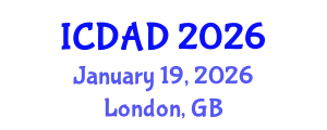 International Conference on Dementia and Alzheimer's Disease (ICDAD) January 19, 2026 - London, United Kingdom