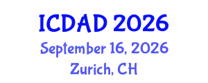 International Conference on Dementia and Alzheimer's Disease (ICDAD) September 16, 2026 - Zurich, Switzerland