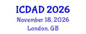 International Conference on Dementia and Alzheimer's Disease (ICDAD) November 18, 2026 - London, United Kingdom