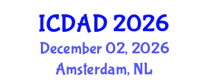 International Conference on Dementia and Alzheimer's Disease (ICDAD) December 02, 2026 - Amsterdam, Netherlands