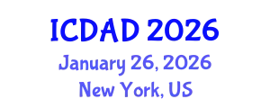 International Conference on Dementia and Alzheimer's Disease (ICDAD) January 26, 2026 - New York, United States