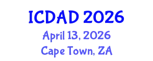 International Conference on Dementia and Alzheimer's Disease (ICDAD) April 13, 2026 - Cape Town, South Africa