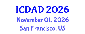 International Conference on Dementia and Alzheimer's Disease (ICDAD) November 01, 2026 - San Francisco, United States