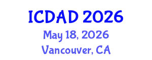 International Conference on Dementia and Alzheimer's Disease (ICDAD) May 18, 2026 - Vancouver, Canada