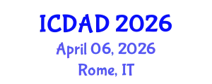 International Conference on Dementia and Alzheimer's Disease (ICDAD) April 06, 2026 - Rome, Italy