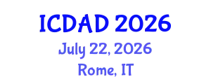 International Conference on Dementia and Alzheimer's Disease (ICDAD) July 22, 2026 - Rome, Italy