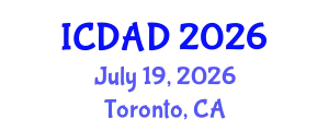 International Conference on Dementia and Alzheimer's Disease (ICDAD) July 19, 2026 - Toronto, Canada
