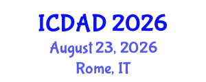 International Conference on Dementia and Alzheimer's Disease (ICDAD) August 23, 2026 - Rome, Italy