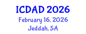 International Conference on Dementia and Alzheimer's Disease (ICDAD) February 16, 2026 - Jeddah, Saudi Arabia