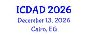 International Conference on Dementia and Alzheimer's Disease (ICDAD) December 13, 2026 - Cairo, Egypt