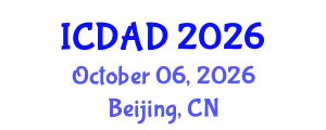 International Conference on Dementia and Alzheimer's Disease (ICDAD) October 06, 2026 - Beijing, China