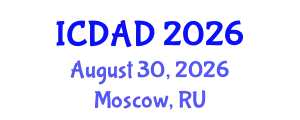 International Conference on Dementia and Alzheimer's Disease (ICDAD) August 30, 2026 - Moscow, Russia