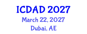 International Conference on Dementia and Alzheimer's Disease (ICDAD) March 22, 2027 - Dubai, United Arab Emirates