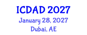 International Conference on Dementia and Alzheimer's Disease (ICDAD) January 28, 2027 - Dubai, United Arab Emirates