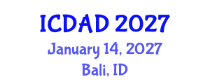 International Conference on Dementia and Alzheimer's Disease (ICDAD) January 14, 2027 - Bali, Indonesia