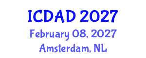 International Conference on Dementia and Alzheimer's Disease (ICDAD) February 08, 2027 - Amsterdam, Netherlands