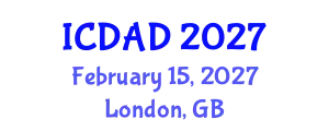 International Conference on Dementia and Alzheimer's Disease (ICDAD) February 15, 2027 - London, United Kingdom