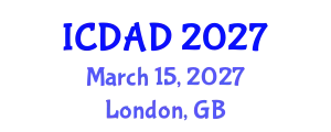 International Conference on Dementia and Alzheimer's Disease (ICDAD) March 15, 2027 - London, United Kingdom