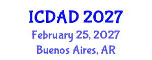 International Conference on Dementia and Alzheimer's Disease (ICDAD) February 25, 2027 - Buenos Aires, Argentina