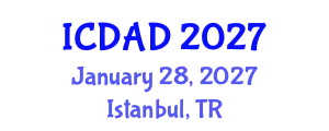 International Conference on Dementia and Alzheimer's Disease (ICDAD) January 28, 2027 - Istanbul, Turkey